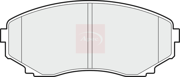 Apec PAD1509 Brake Pads Set