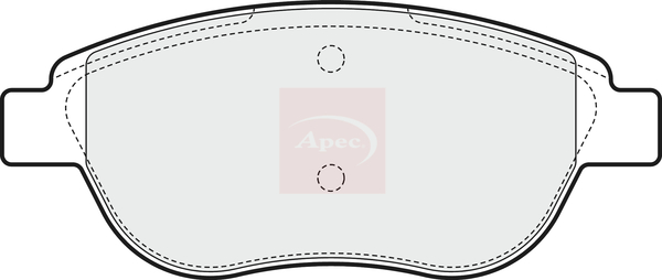 Apec PAD1548 Brake Pads Set