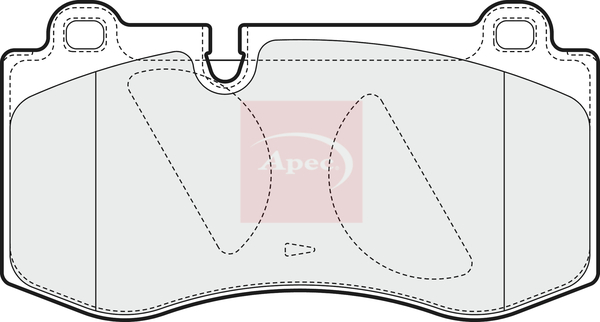 Apec PAD1561 Brake Pads Set
