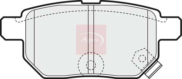 Apec PAD1578 Brake Pads Set
