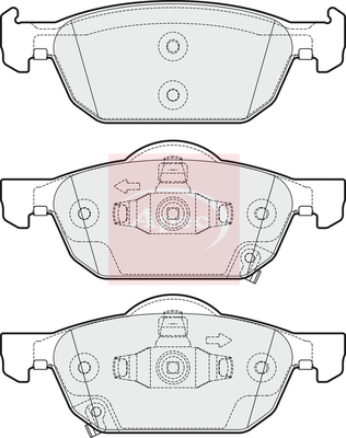 Apec PAD1692 Brake Pads Set