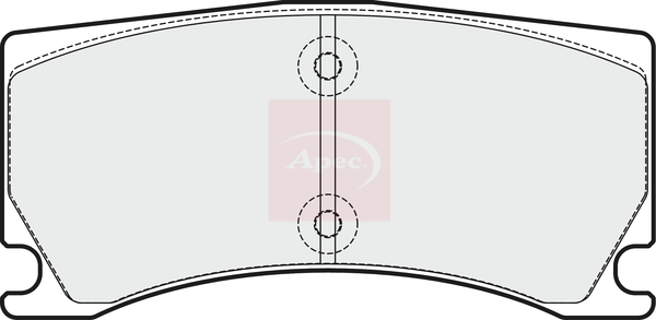 Apec PAD1712 Brake Pads Set