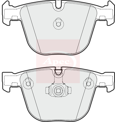 Apec PAD1732 Brake Pads Set