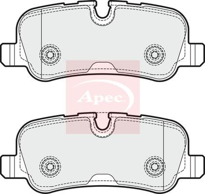 Apec PAD1733 Brake Pads Set