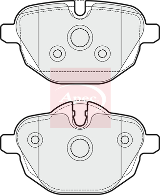 Apec PAD1752 Brake Pads Set