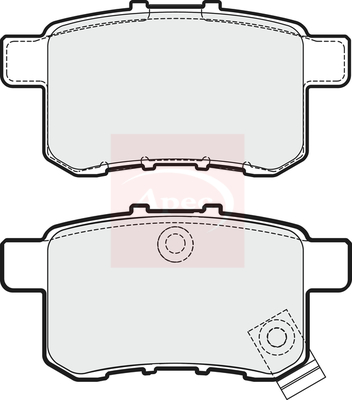 Apec PAD1763 Brake Pads Set