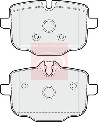 Apec PAD1779 Brake Pads Set