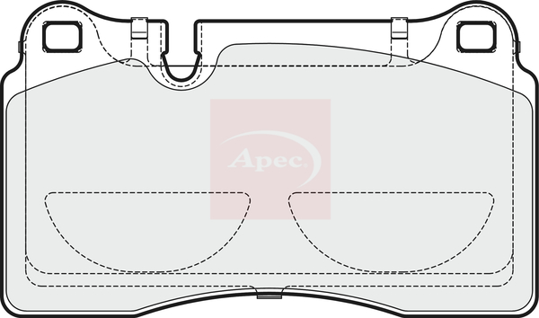 Apec PAD1891 Brake Pads Set