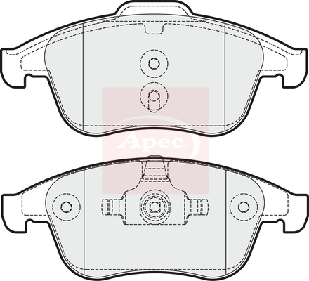 Apec PAD1898 Brake Pads Set