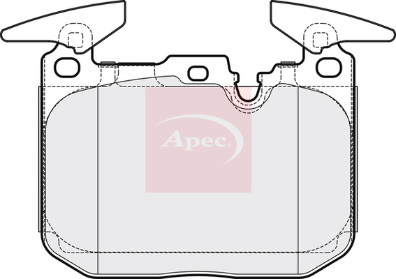 Apec PAD1907 Brake Pads Set