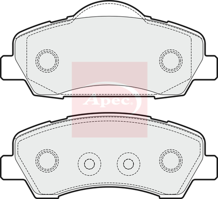 Apec PAD1937 Brake Pads Set