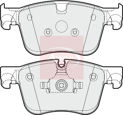 Apec PAD1972 Brake Pads Set