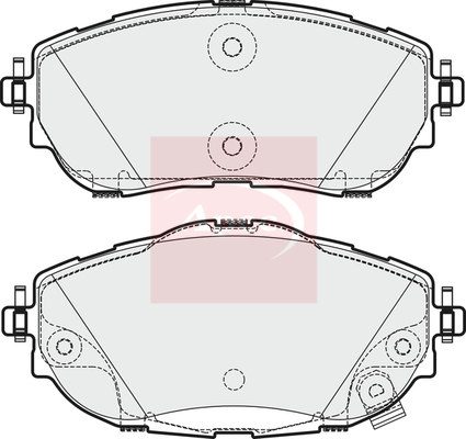 Apec PAD1973 Brake Pads Set