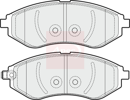 Apec PAD1984 Brake Pads Set