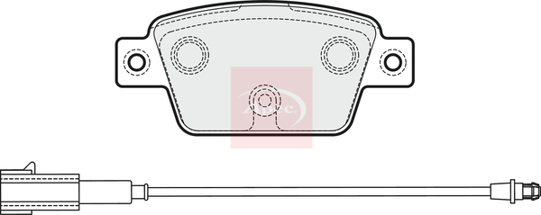 Apec PAD1990 Brake Pads Set