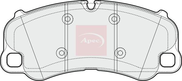 Apec PAD2019 Brake Pads Set