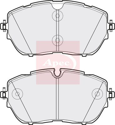 Apec PAD2083 Brake Pads Set