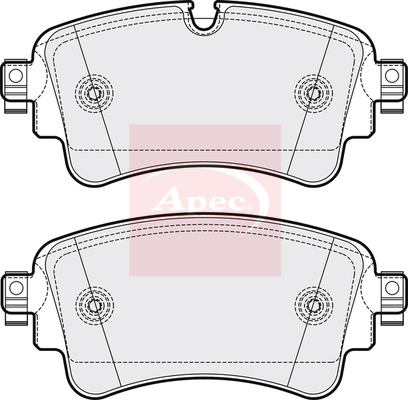 Apec PAD2095 Brake Pads Set