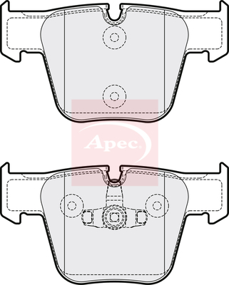 Apec PAD2122 Brake Pads Set