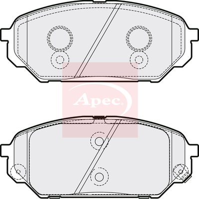 Apec PAD2123 Brake Pads Set