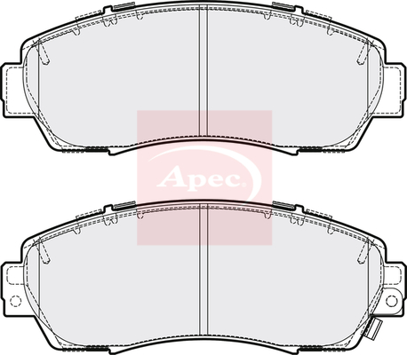 Apec PAD2124 Brake Pads Set