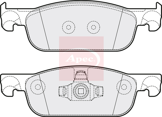 Apec PAD2127 Brake Pads Set