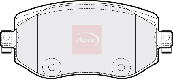 Apec PAD2169 Brake Pads Set