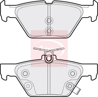 Apec PAD2191 Brake Pads Set