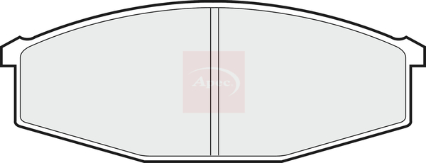 Apec PAD375 Brake Pads Set