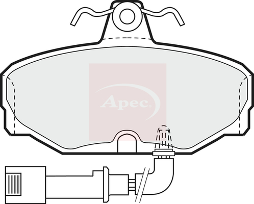 Apec PAD479 Brake Pads Set