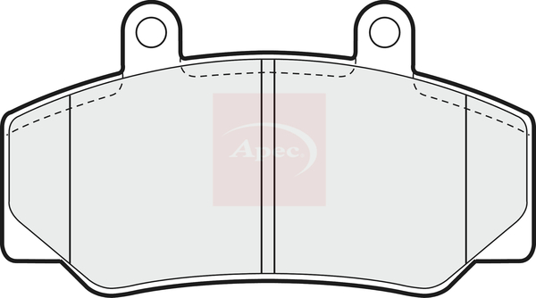 Apec PAD645 Brake Pads Set