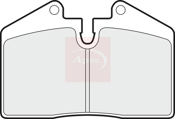 Apec PAD660 Brake Pads Set