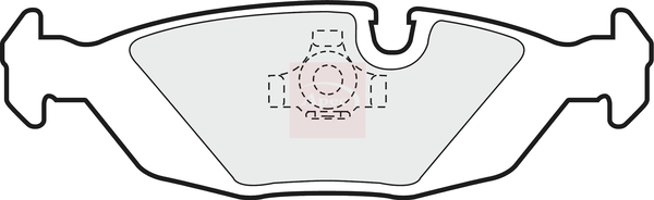 Apec PAD676 Brake Pads Set