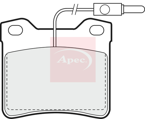 Apec PAD678 Brake Pads Set