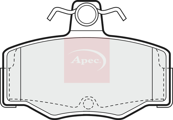 Apec PAD693 Brake Pads Set