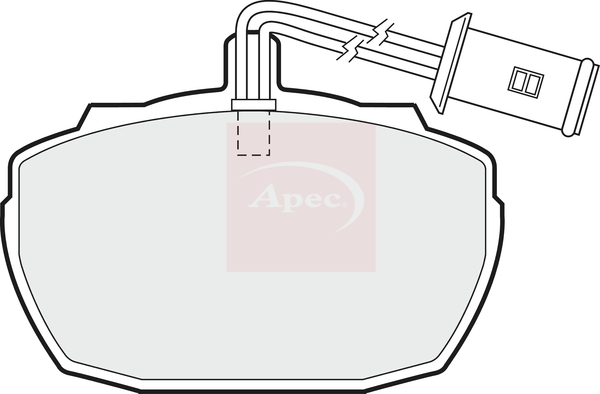 Apec PAD71 Brake Pads Set