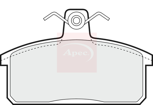 Apec PAD736 Brake Pads Set