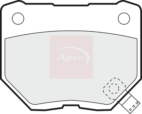 Apec PAD753 Brake Pads Set
