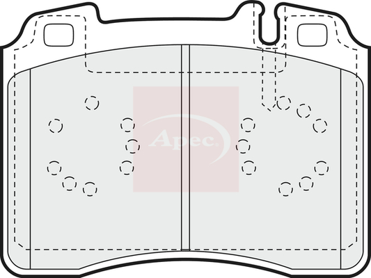 Apec PAD756 Brake Pads Set