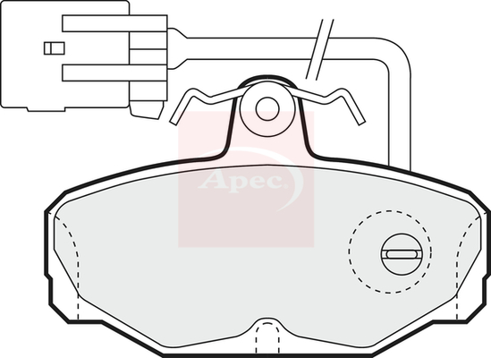 Apec PAD775 Brake Pads Set