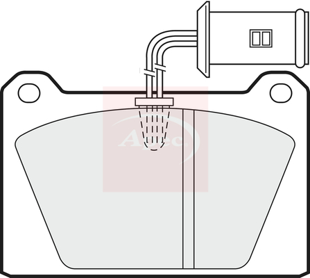 Apec PAD78 Brake Pads Set