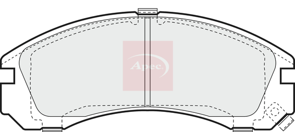 Apec PAD781 Brake Pads Set