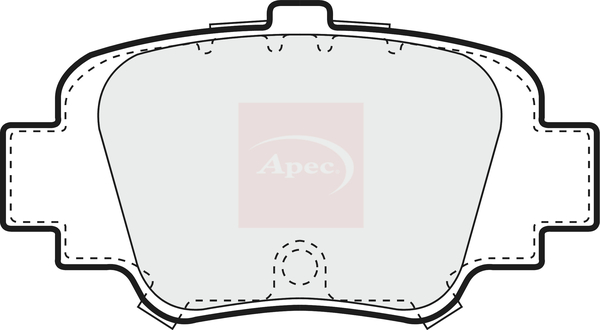 Apec PAD871 Brake Pads Set