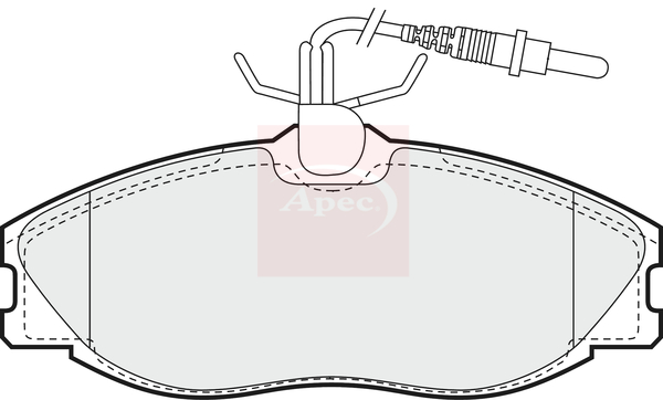 Apec PAD902 Brake Pads Set