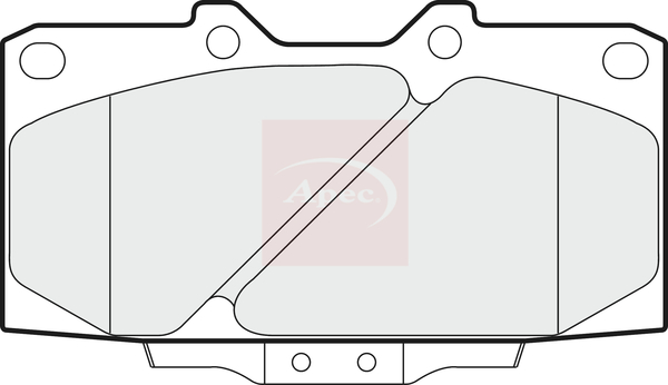 Apec PAD960 Brake Pads Set
