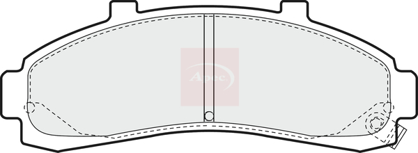 Apec PAD988 Brake Pads Set