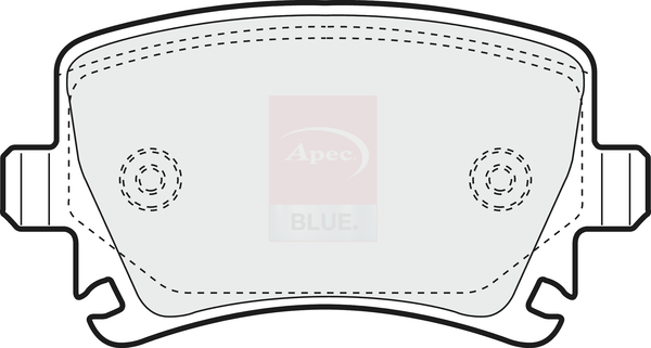 Apec Blue PD3077 Brake Pads Set