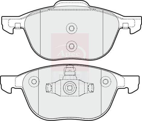Apec Blue PD3082 Brake Pads Set