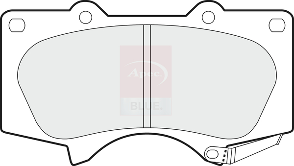Apec Blue PD3193 Brake Pads Set