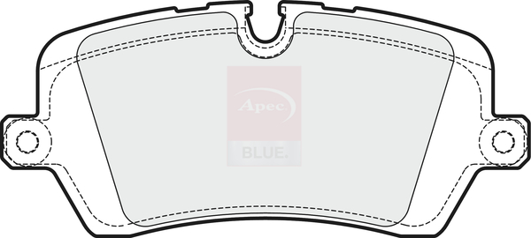 Apec Blue PD3737 Brake Pads Set